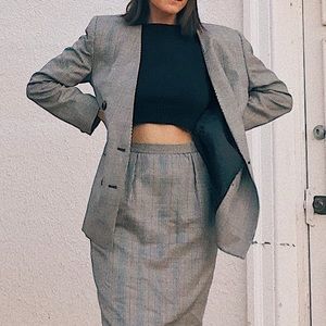 American Apparel Sweater Cropped Top